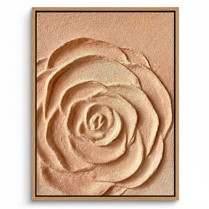 Textured Terracotta Rose Painting #TTRO110