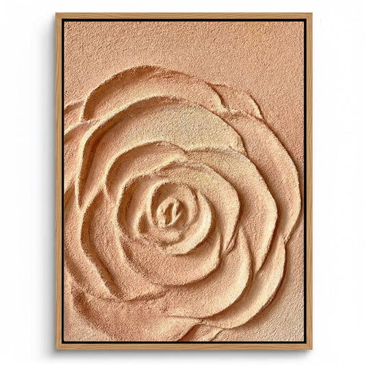 Textured Terracotta Rose Painting #TTRO110