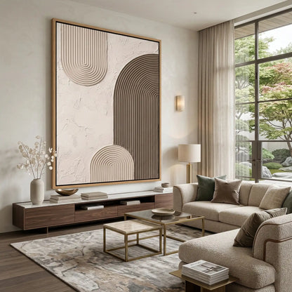 Textured Travertine Abstract #TTA514