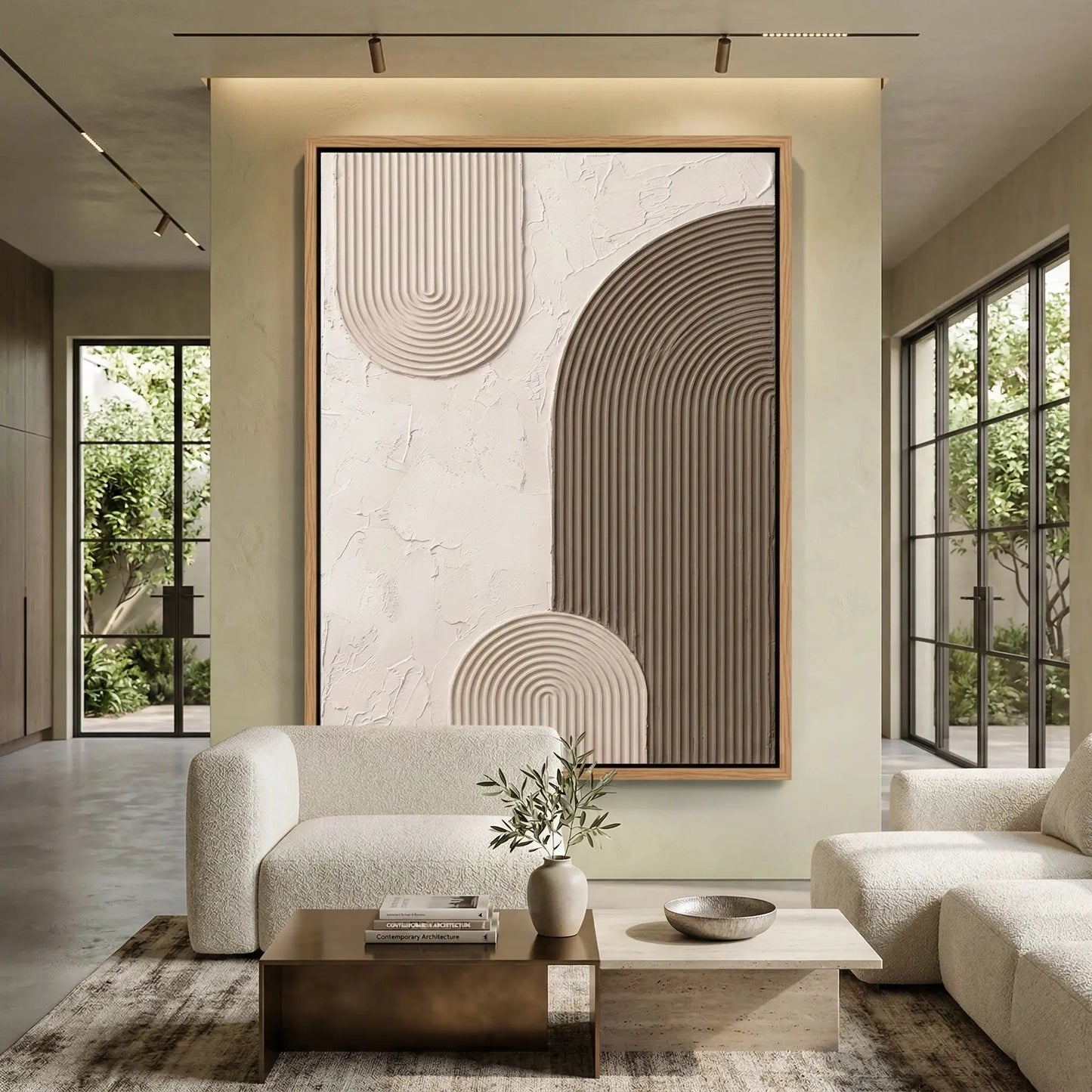 2Textured Travertine Abstract #TTA514