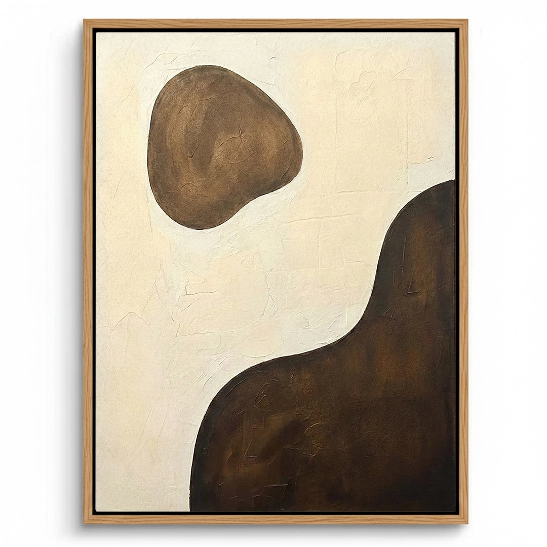 2Textured Umber Organic Painting #TUOR220