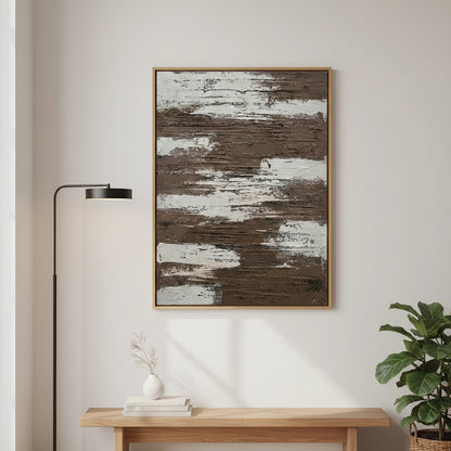 Textured Umber Timber Painting #TUTI110