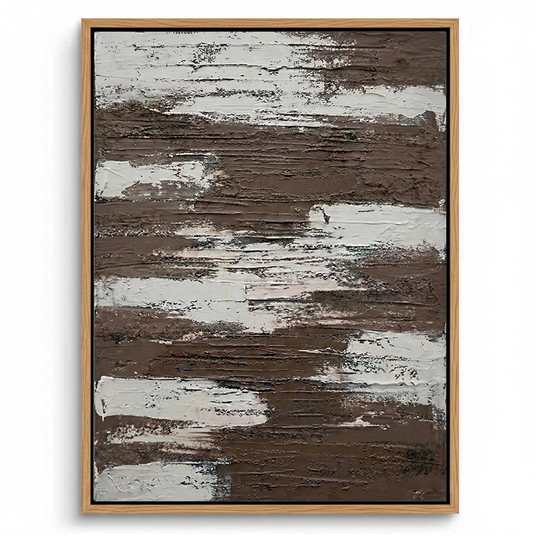 2Textured Umber Timber Painting #TUTI110