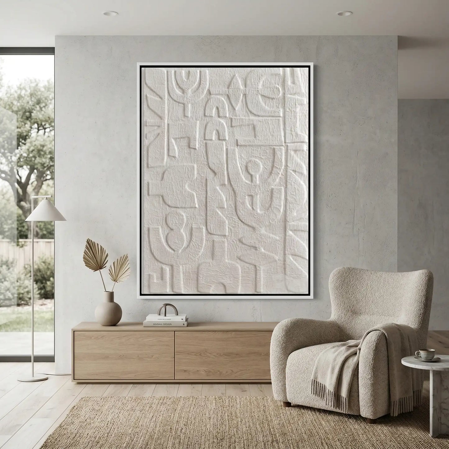 2Textured White Glyphs #TWG919