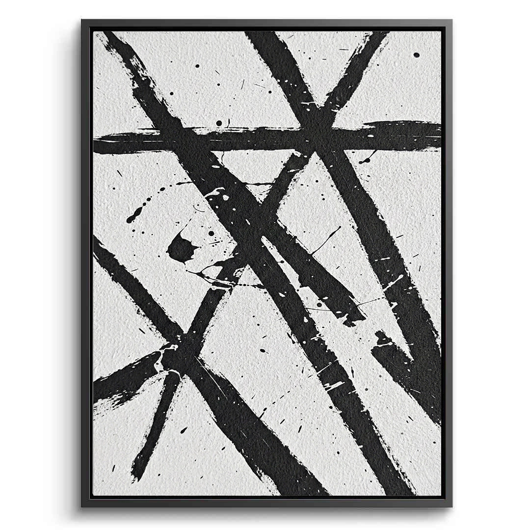 2Textured White Splatter Painting #TWSP330