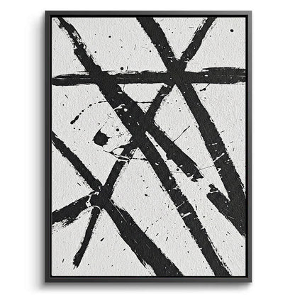 Textured White Splatter Painting #TWSP330