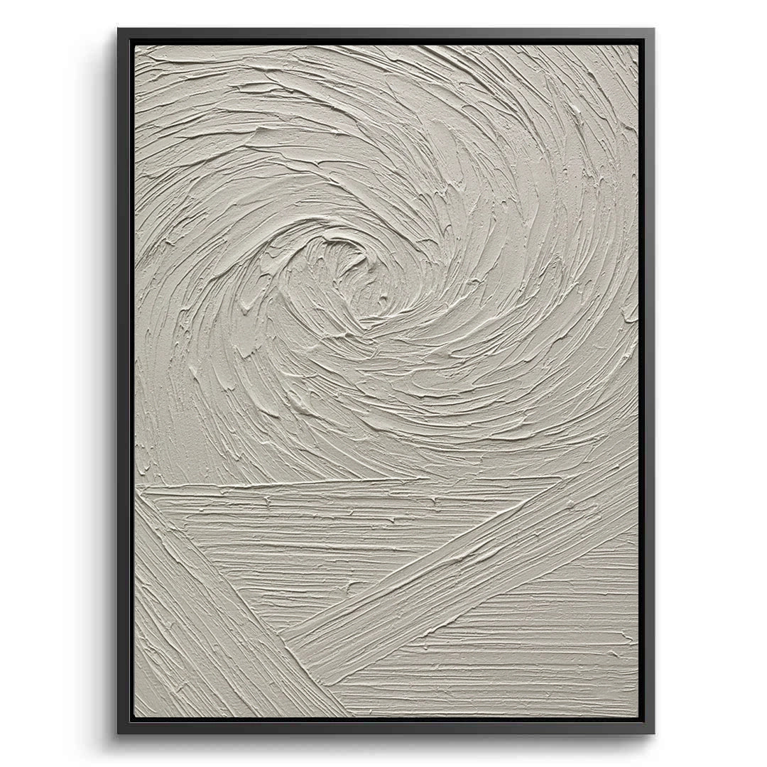 2Textured White Vortex Painting #TWVO110