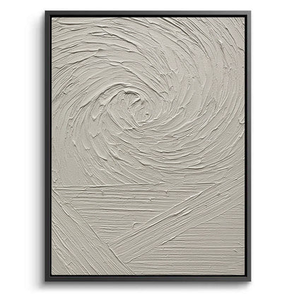 Textured White Vortex Painting #TWVO110