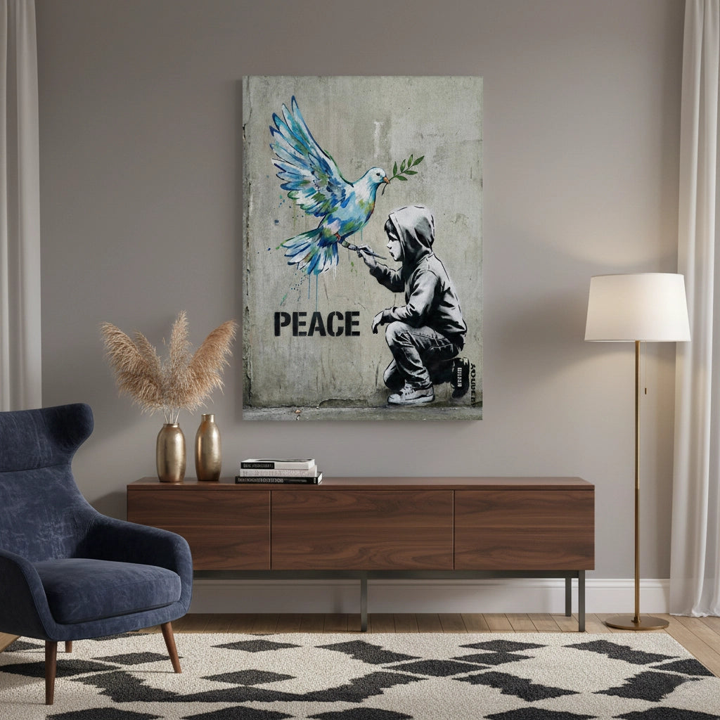 2The Artist of Peace - Canvas