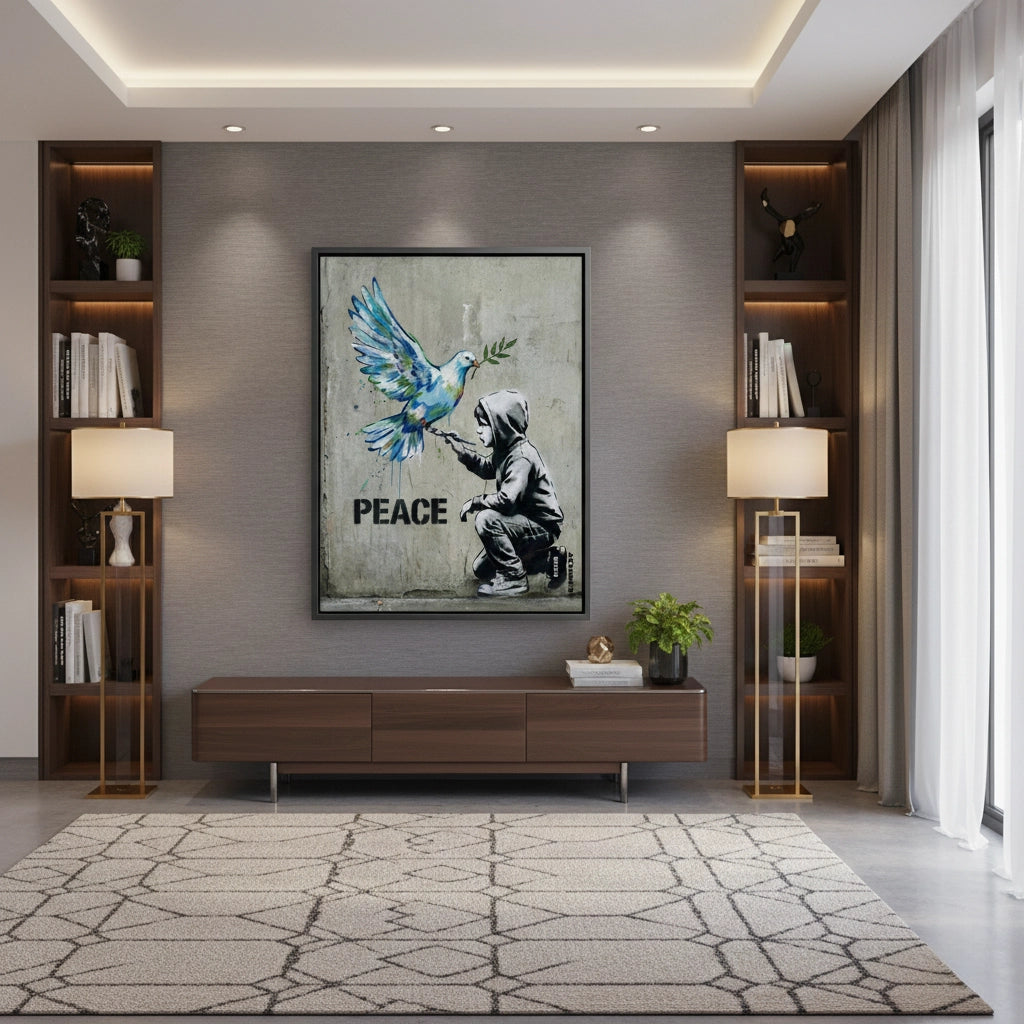2The Artist of Peace - Canvas