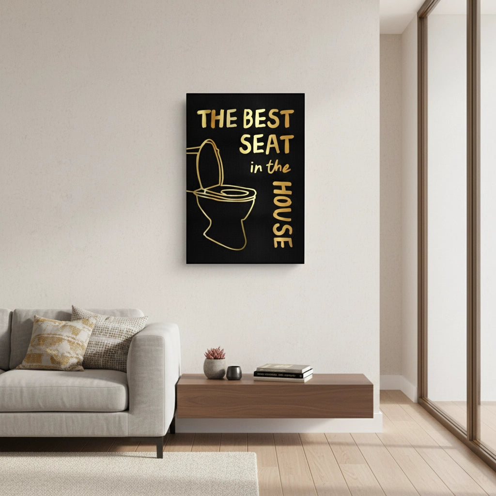 The Best Seat in the House - Canvas