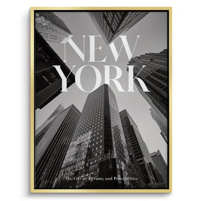 The City of Dreams - Canvas