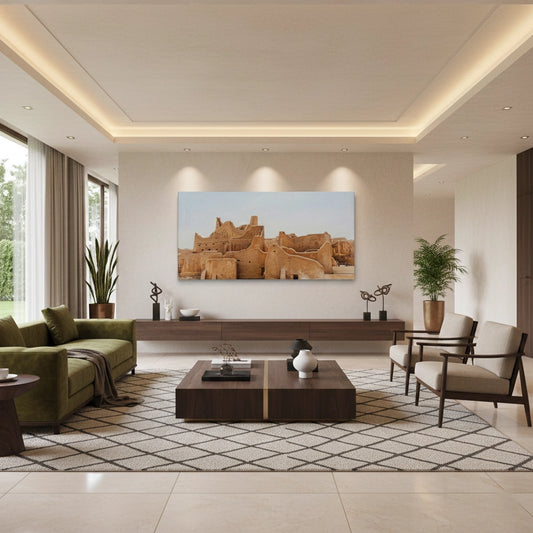 The City of Earth - Canvas