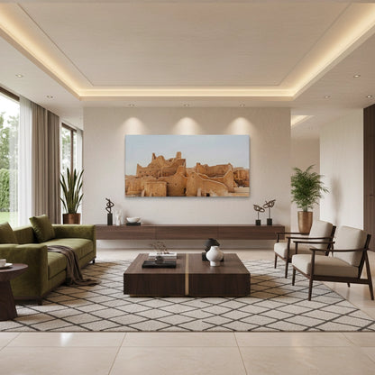 The City of Earth - Canvas