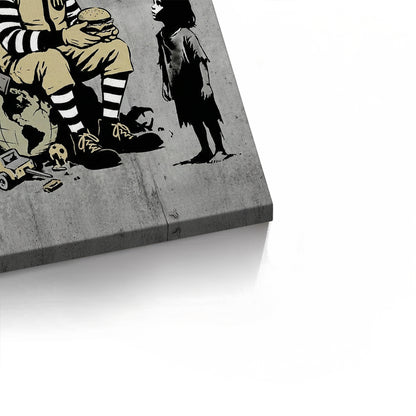 The Cost of Consumption - Canvas