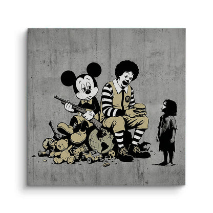 The Cost of Consumption - Canvas