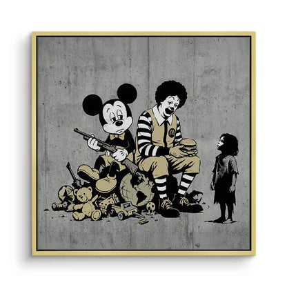 The Cost of Consumption - Canvas