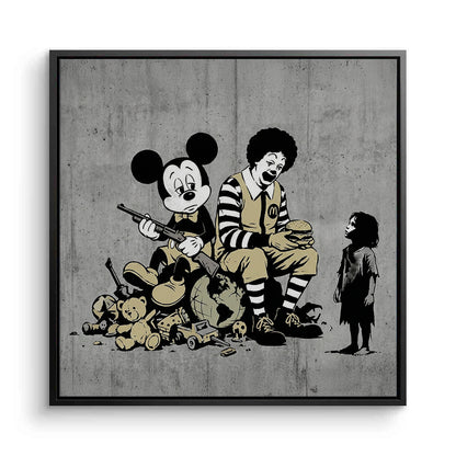 The Cost of Consumption - Canvas