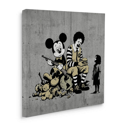 The Cost of Consumption - Canvas