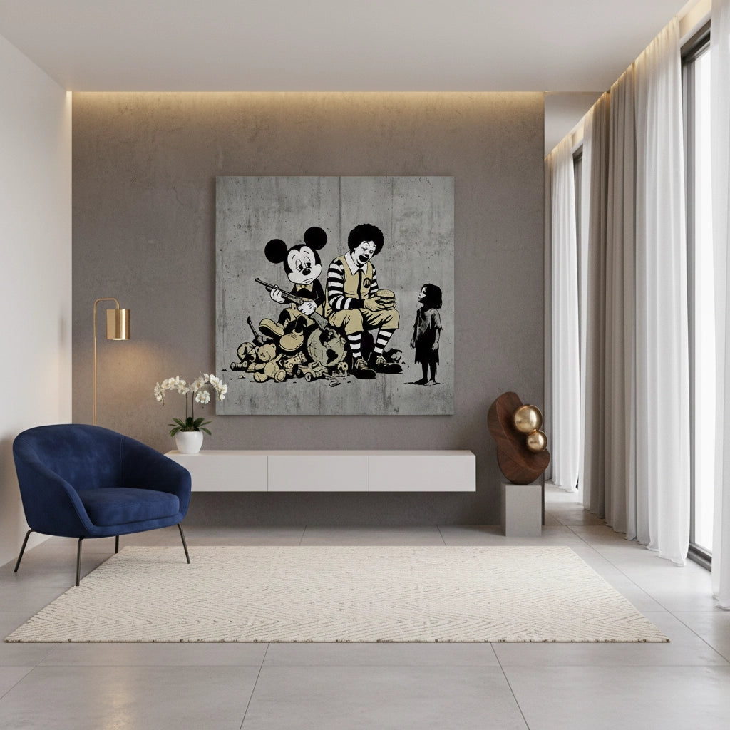 The Cost of Consumption - Canvas