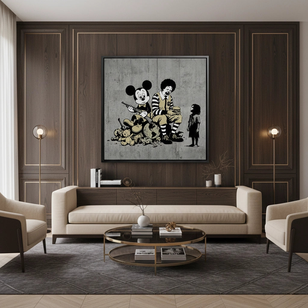 The Cost of Consumption - Canvas