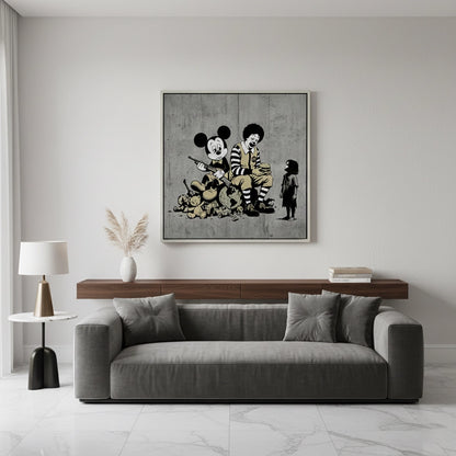 The Cost of Consumption - Canvas