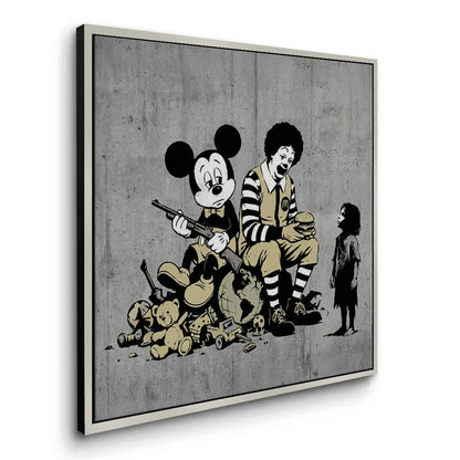 The Cost of Consumption - Canvas