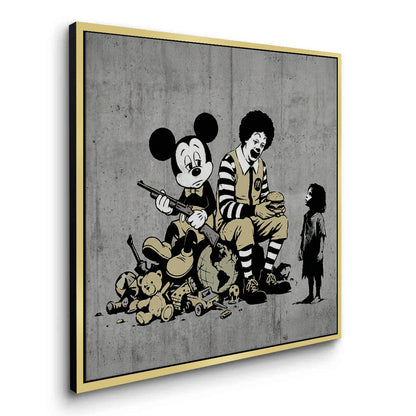 The Cost of Consumption - Canvas