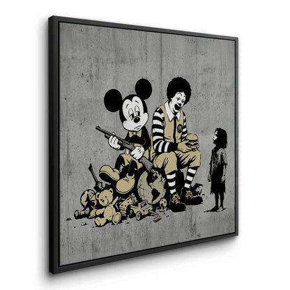 The Cost of Consumption - Canvas