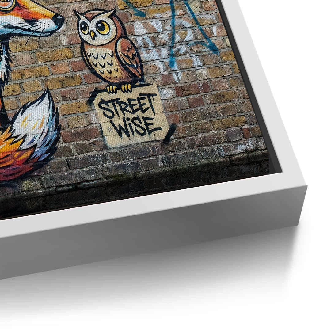 2The Dapper Fox and Owl - Canvas