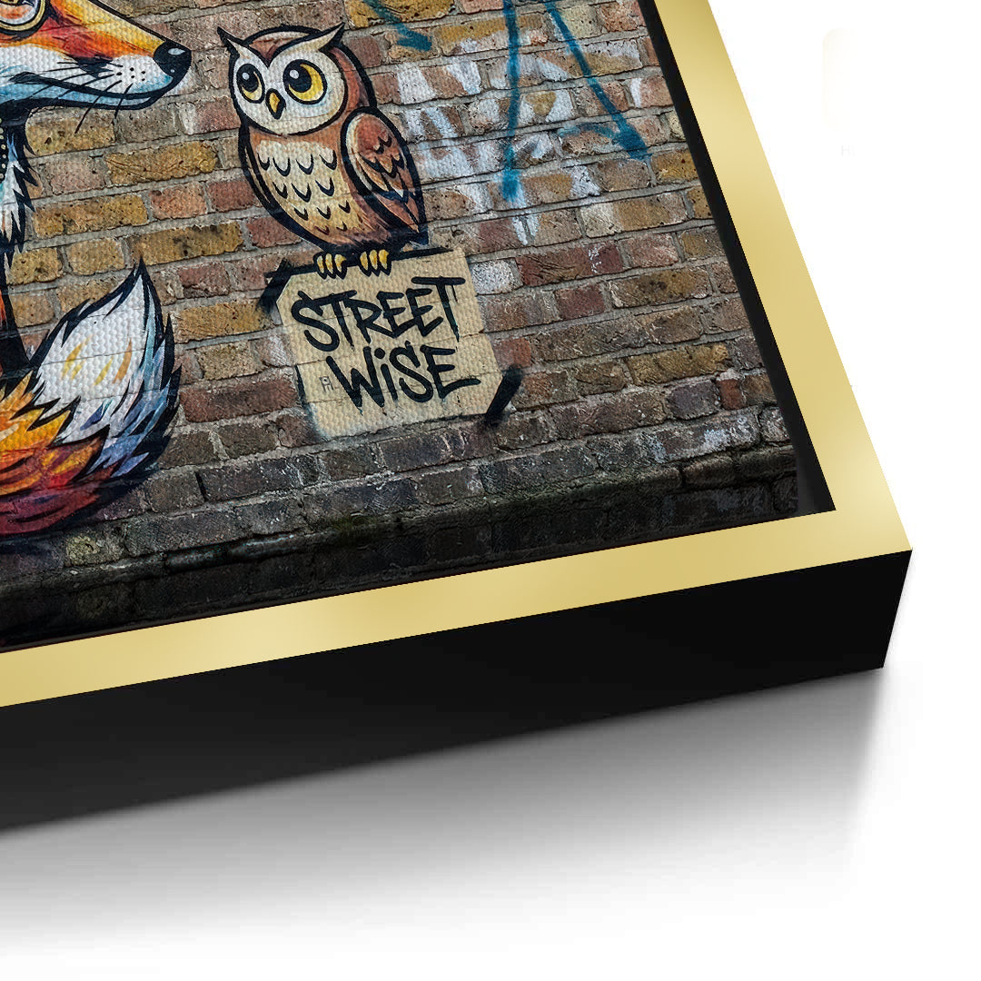 2The Dapper Fox and Owl - Canvas