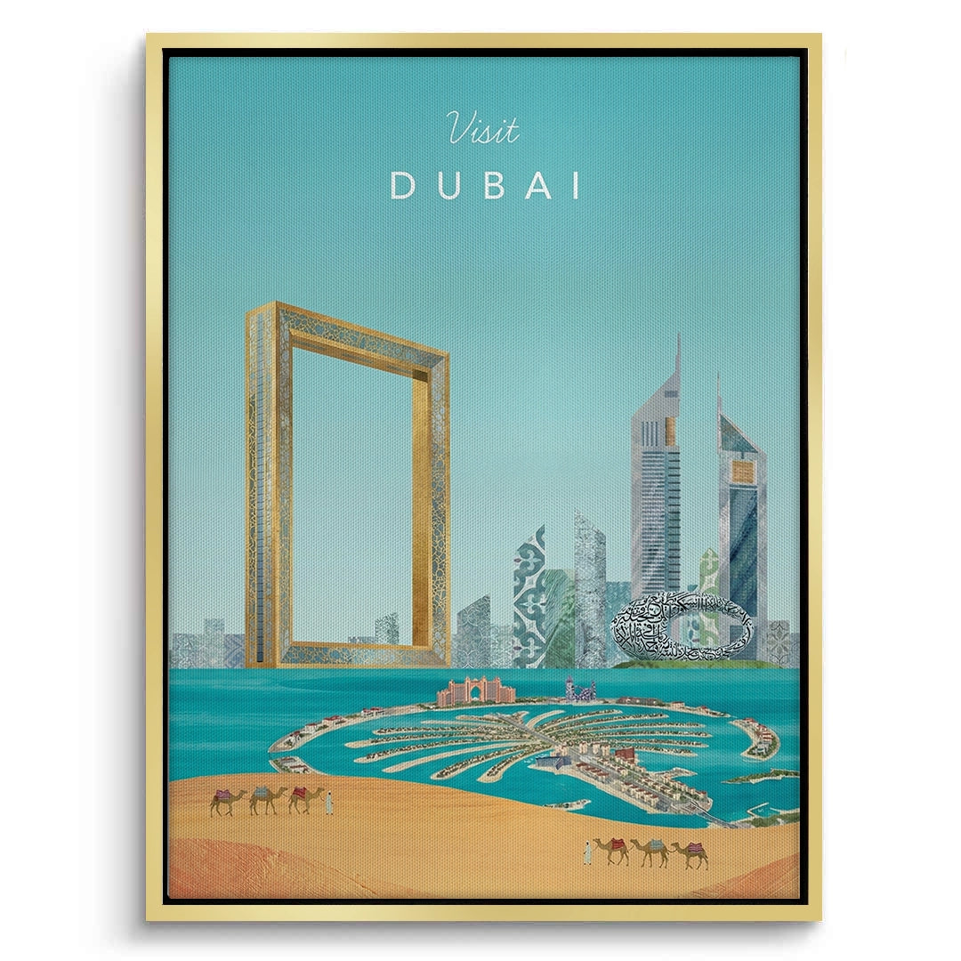 2The Dubai Frame - Canvas