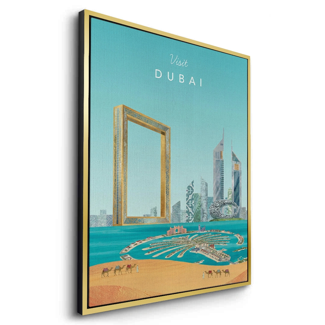 2The Dubai Frame - Canvas