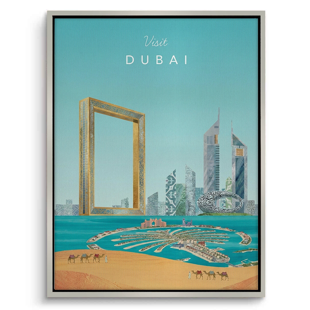 2The Dubai Frame - Canvas
