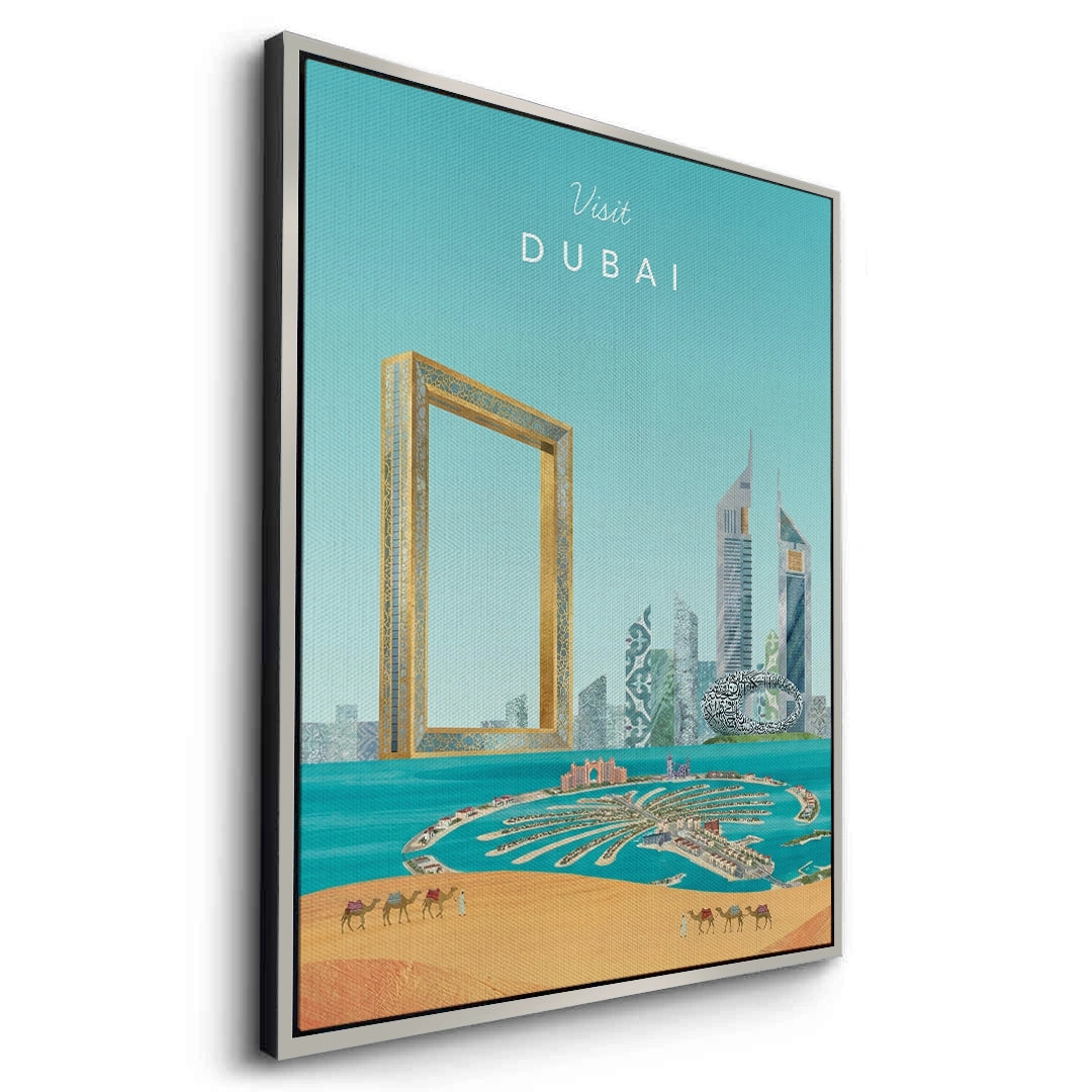 2The Dubai Frame - Canvas