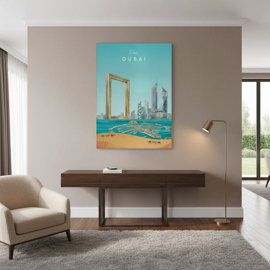 The Dubai Frame - Canvas