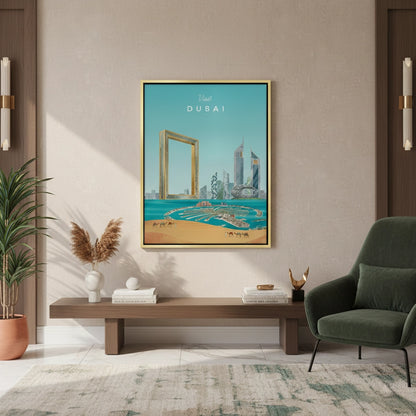 The Dubai Frame - Canvas