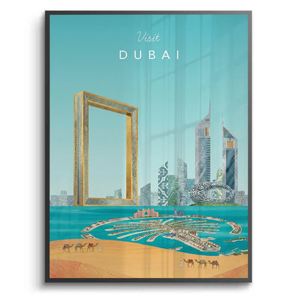 The Dubai Frame - Fine Art