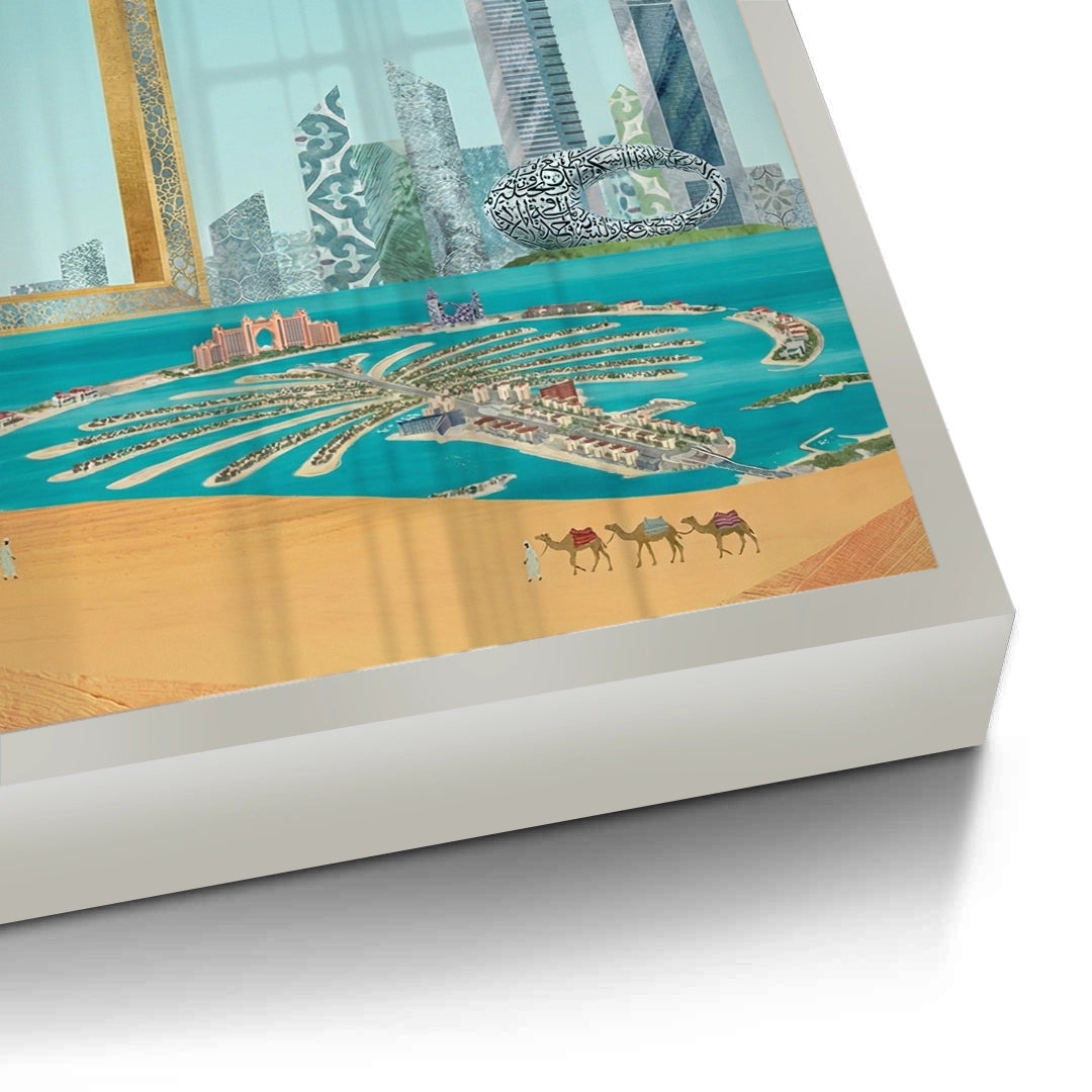 2The Dubai Frame - Fine Art