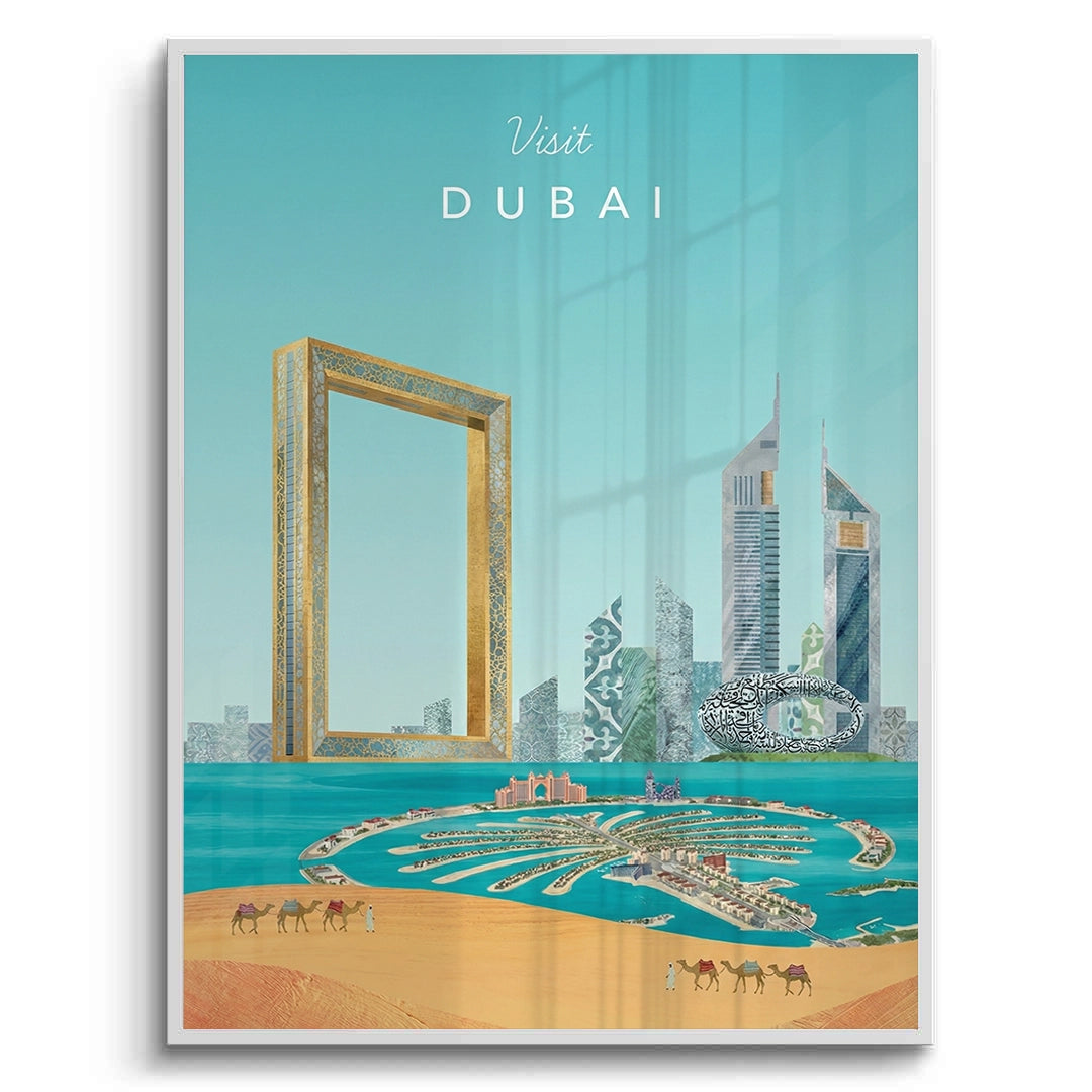 2The Dubai Frame - Fine Art