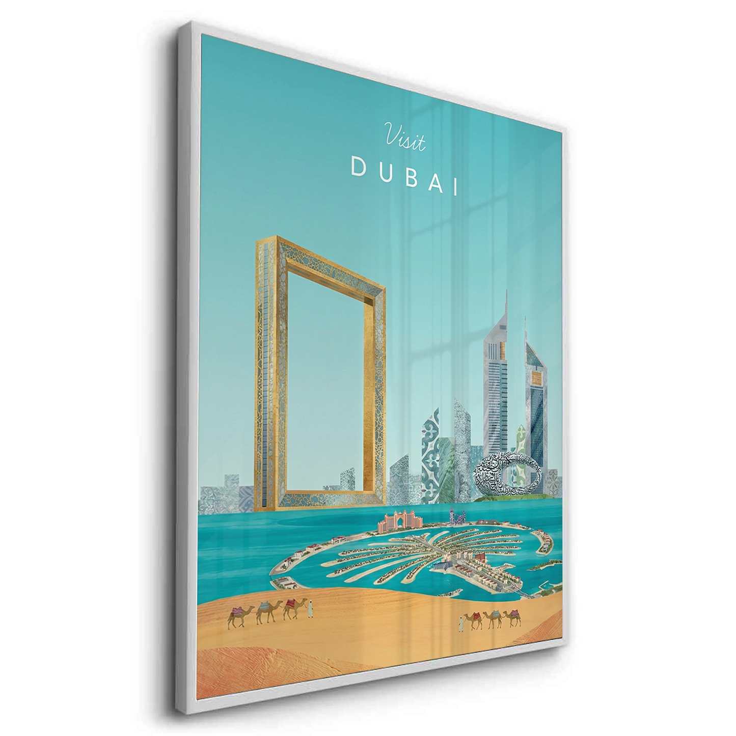 2The Dubai Frame - Fine Art