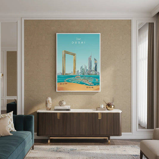 The Dubai Frame - Fine Art