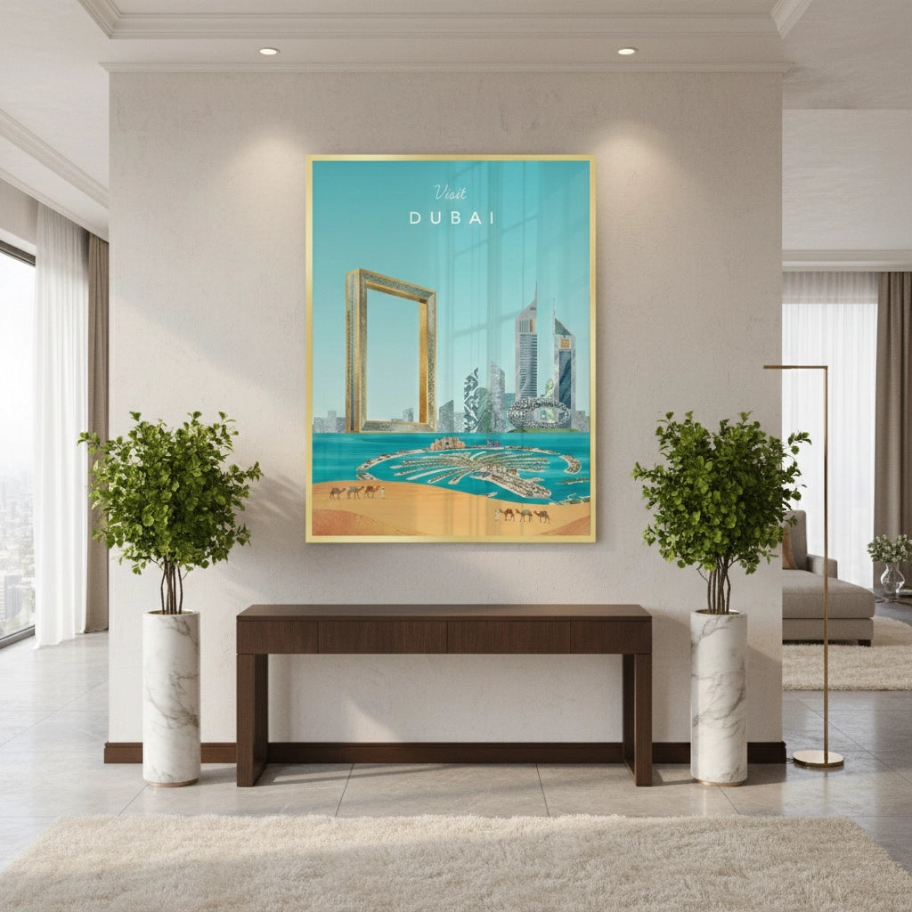 2The Dubai Frame - Fine Art