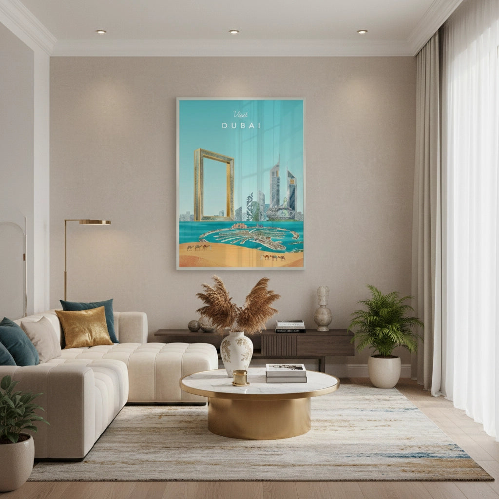2The Dubai Frame - Fine Art