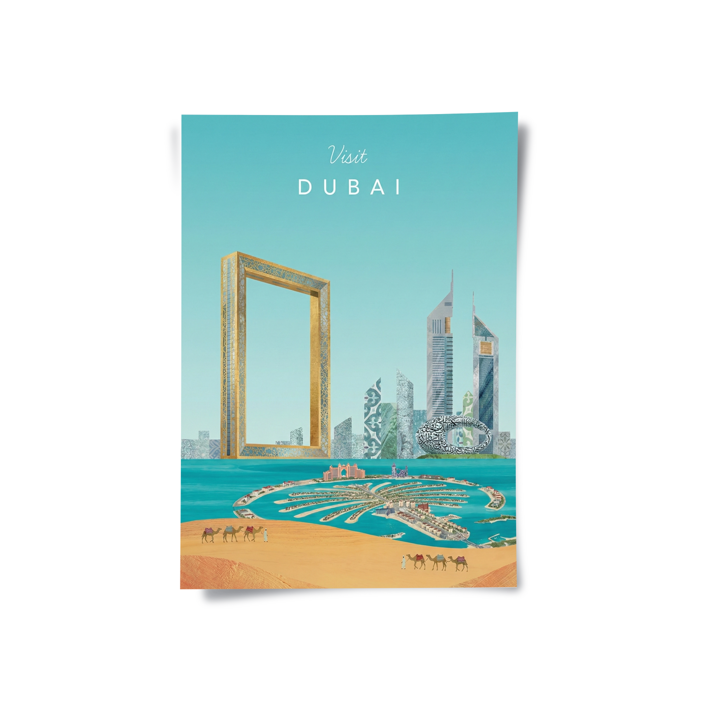 2The Dubai Frame - Poster