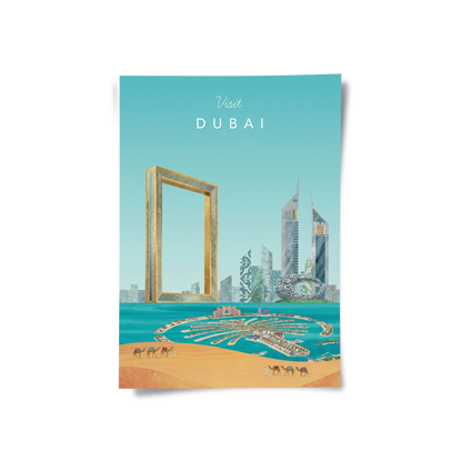 The Dubai Frame - Poster