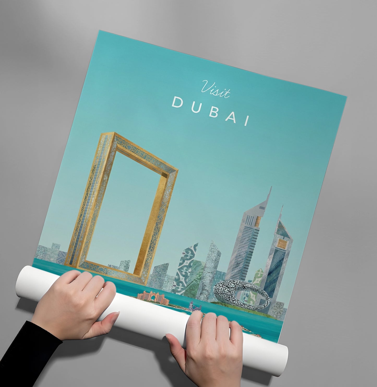 2The Dubai Frame - Poster