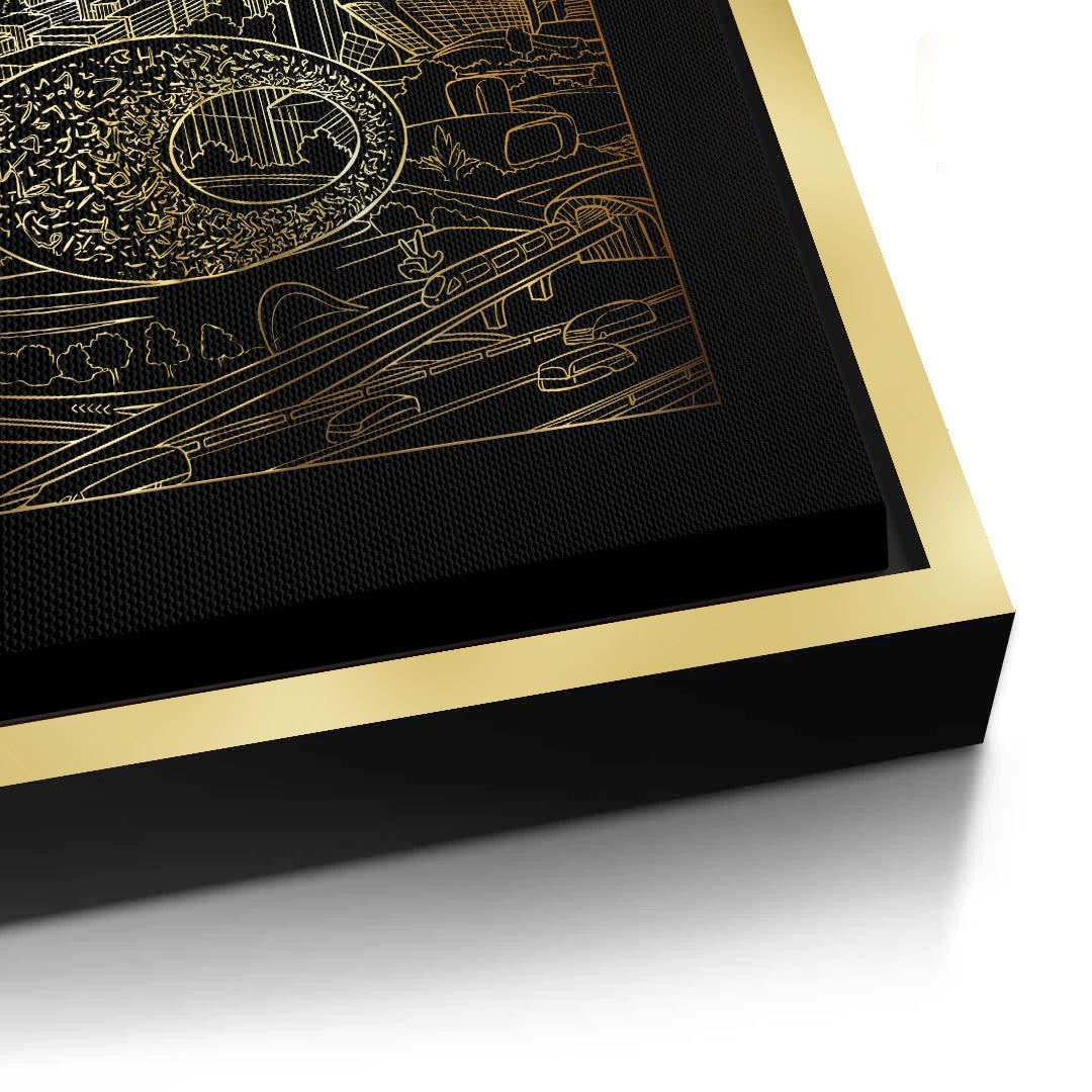 2The Dubai Iconic Skyline - Canvas