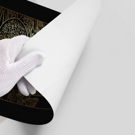 The Dubai Iconic Skyline - Poster