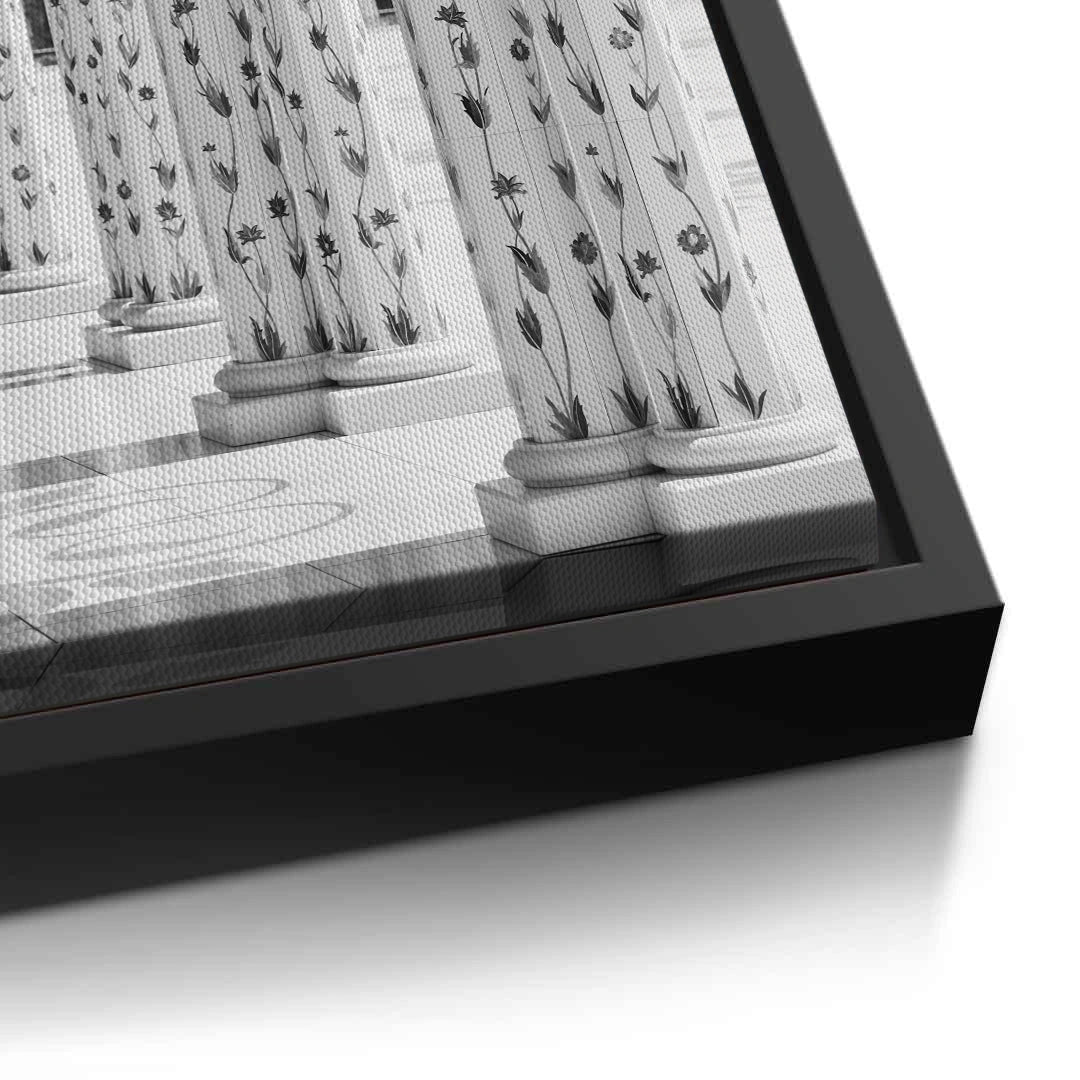 2The Floral Pillars - Canvas